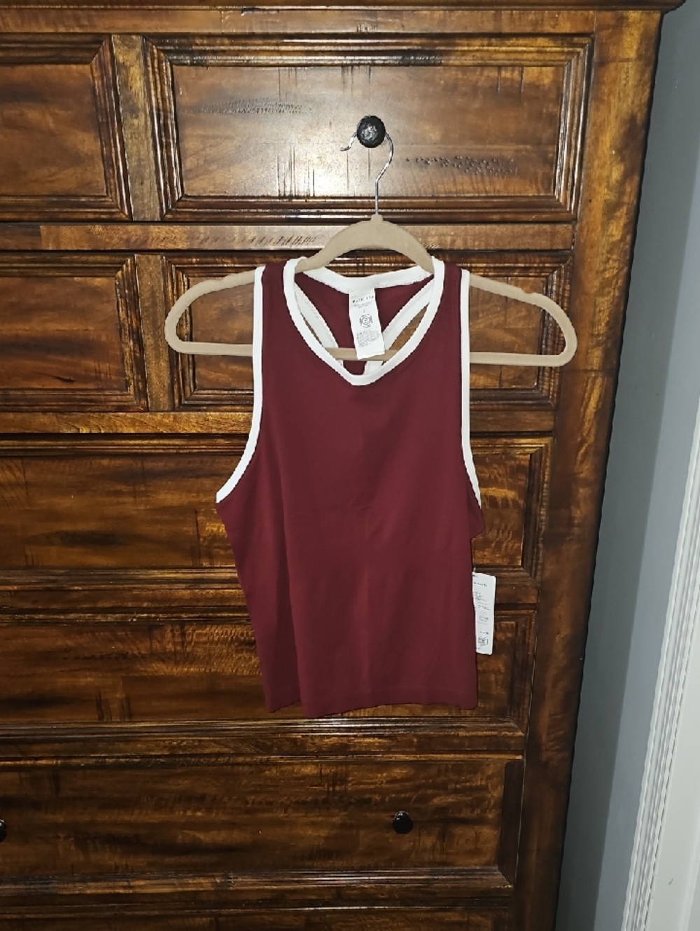 Athleta Momentum Seamless High Neck Crop Tank Top!! Sz Large! Great Colors, Nwts